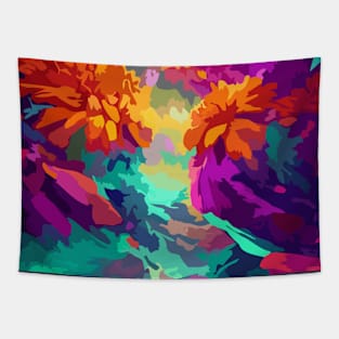 Flower | Orenje Tapestry