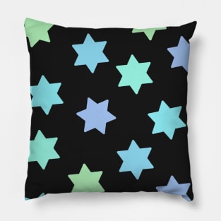 Pastel stars Pillow