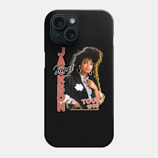 Janet Jackson Vintage Tour Concert Phone Case