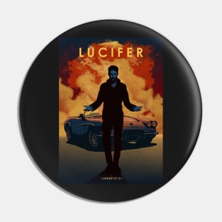 Lucifer - Chevrolet Corvette - Car Legends Pin