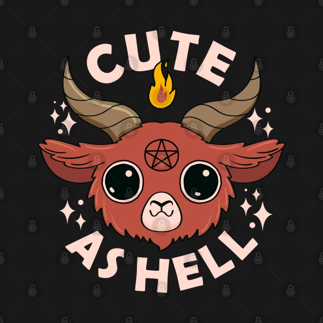 Cute As Hell by Luna Illustration