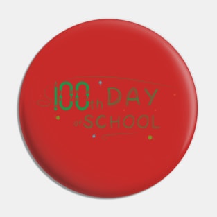 100th day of school Pin