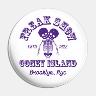 FREAK SHOW - Groovy tie dye Pin