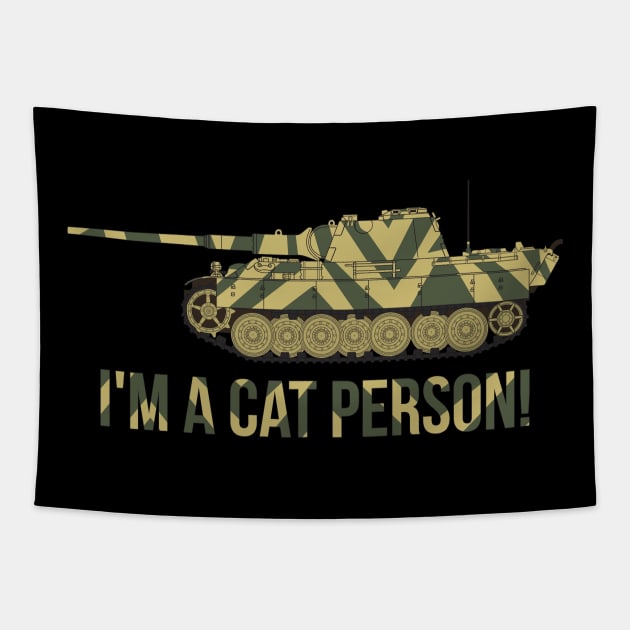 I'm a cat person! Panther II Tapestry by FAawRay