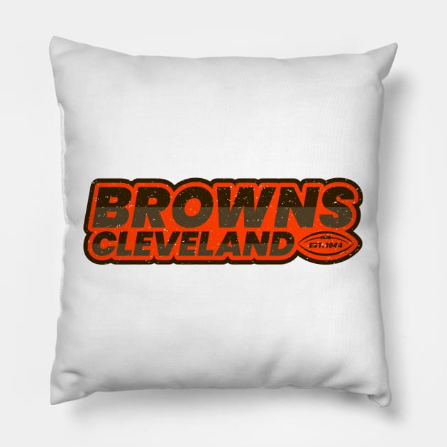 Cleveland 2 Pillow by Karambol