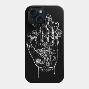 Palmistry - Black Phone Case