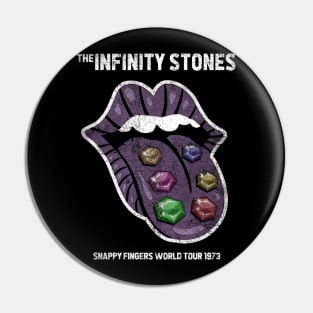 "SNAPPY FINGERS TOUR" Pin