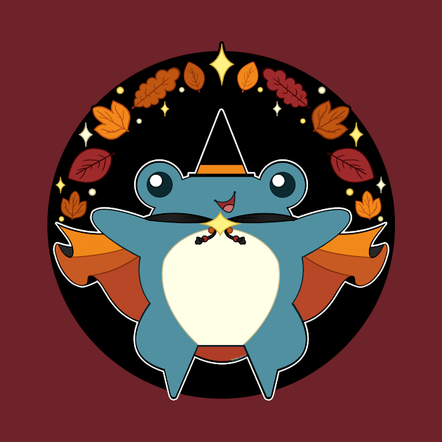 Fall Frog by RottingRootsArts