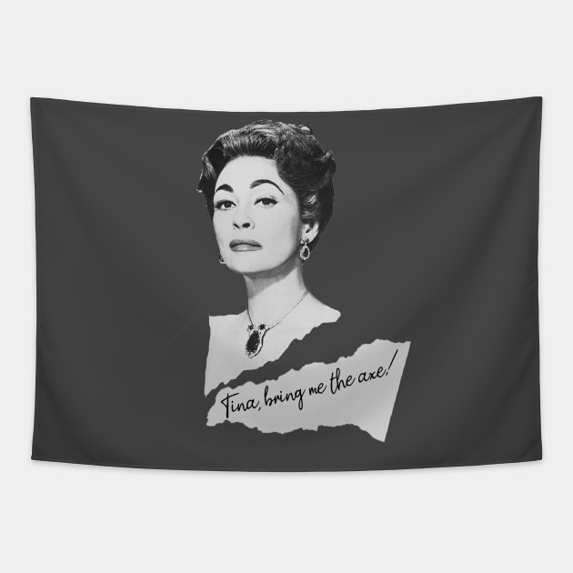 Mommie Dearest Tapestry by Camp and Classic