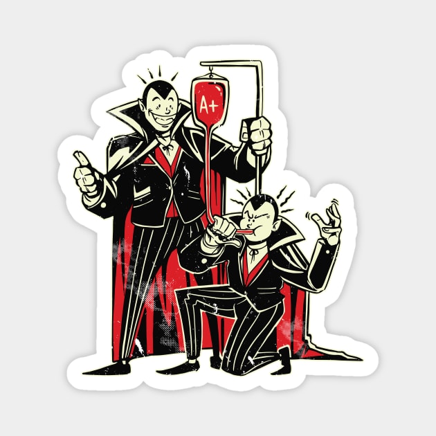 Vampire Blood Bong Magnet by Cosmo Gazoo