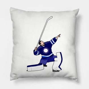 The goaltender hellebuyck Pillow