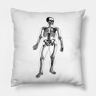 Skeleton Pillow