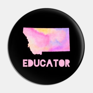 Montana Educator Pin