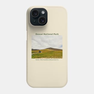 Deosai National Park in Pakistan where hospitality and beauty awaits you Pakistani culture , Pakistan tourism Phone Case