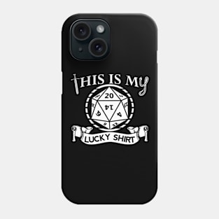 This is My Lucky Shirt DND Phone Case