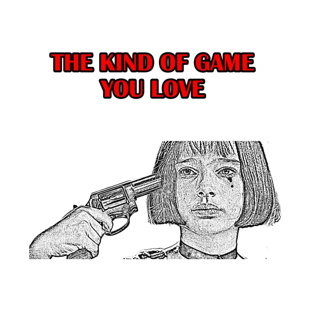 Leon Movie Sketch - The Kind of Game you Love by Artsimple247