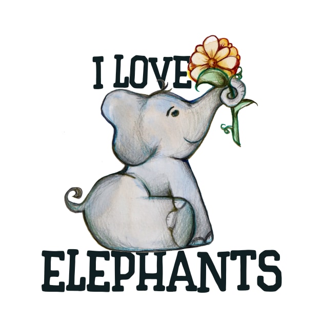 I love elephants by bubbsnugg