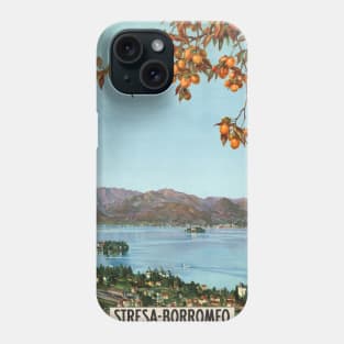 Stresa-Borromeo Lago Maggiore Vintage Poster 1927 Phone Case