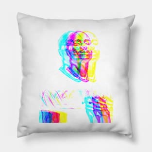 Raheem original art "respect" statement tee design three lions England football euros Pillow