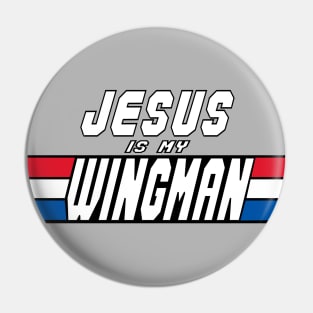 Jesus Is My Wingman Christian Clothing Jesus Lord And Savior Pin