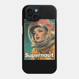 Supernaut, A vintage comics cover Phone Case
