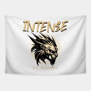 Intense By Nature Quote Motivational Inspirational Tapestry