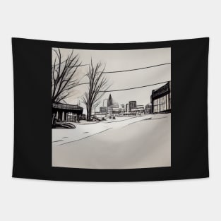 Lexington Kentucky | Comics style Tapestry