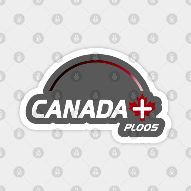 Canada Ploos Magnet by Roufxis