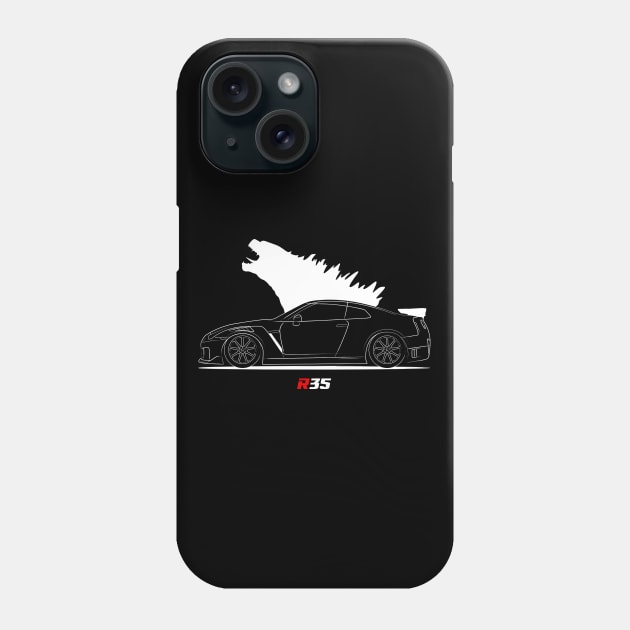 JDM R 35 Phone Case by GoldenTuners