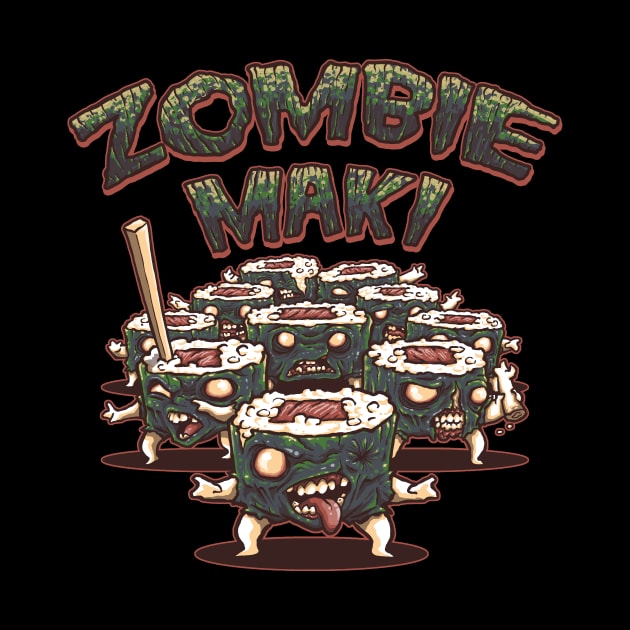 Zombie Maki by Andriu