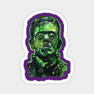 Pop Art Frankenstein (Transparent Version) Magnet