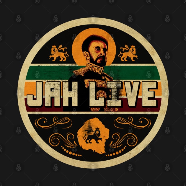 Jah Live King Selassie I by CTShirts