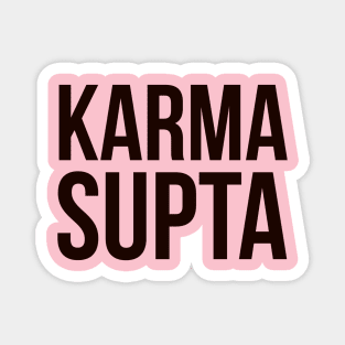 Karma Supta, Yoga Practice, Karma Design Magnet