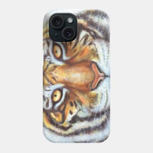 Snow Tiger (Zoomed in) Phone Case