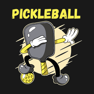 Pickleball Dabbing Pickleball Paddle Dab T-Shirt