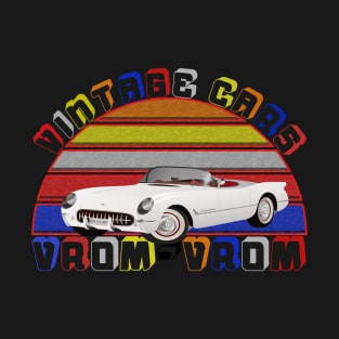 cars vintage cars vrom-vrom T-Shirt