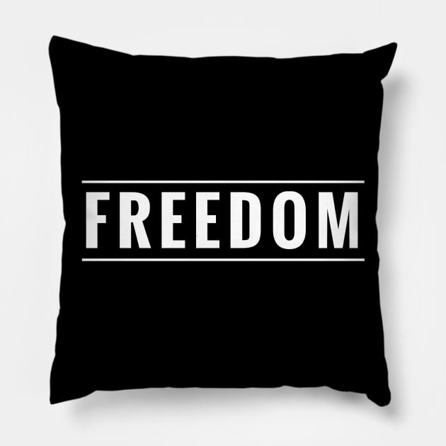 Freedom - Are you Free? Celebrate Your Freedom Pillow by tnts