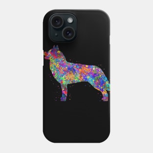 Siberian Husky dog Phone Case