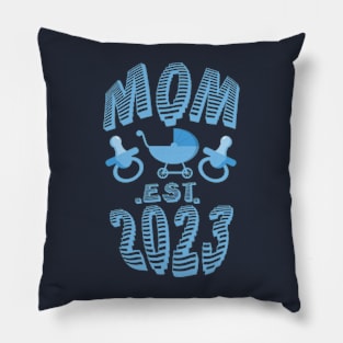 Mom est 2023 Pillow