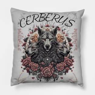 Vintage Cerberus Pillow