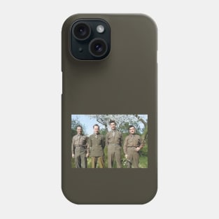 WWII, USAAF, San Severo, Italy. Photo Recon Lab Techs Phone Case