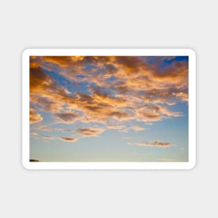 Pink clouds / Swiss Artwork Photography Magnet