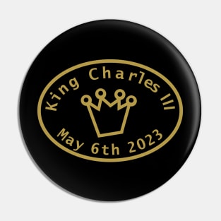 King Charles III May 6th 2023 Coronation Pin