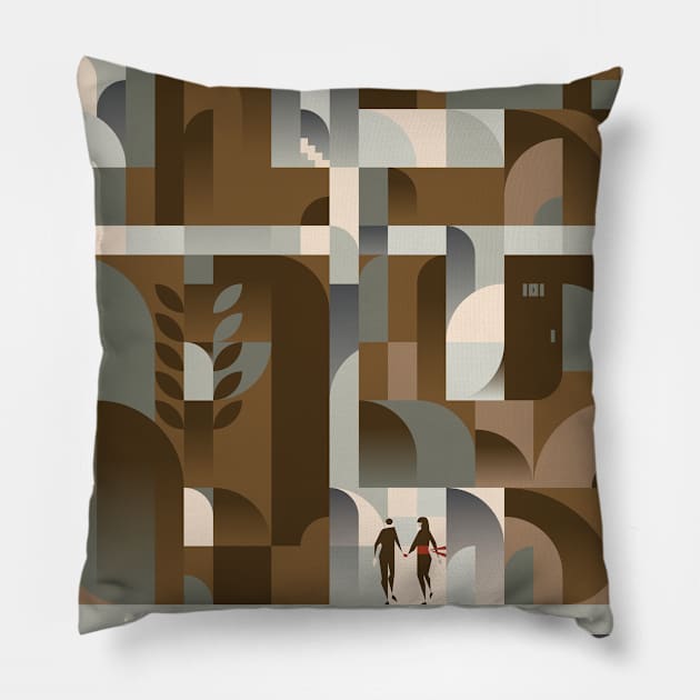 1984 Pillow by andbloom