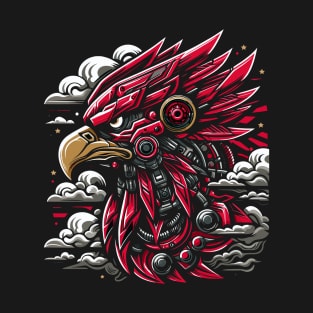 eagle illustration mecha T-Shirt