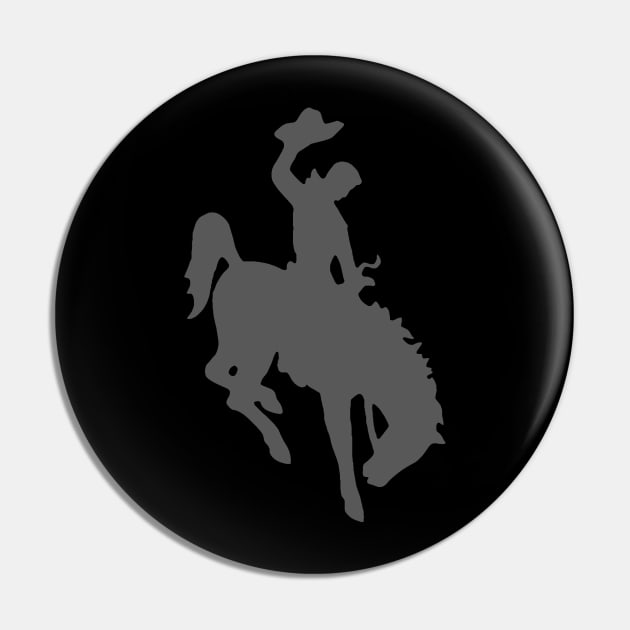 Wyoming Bucking Bronco Pin by Madrok