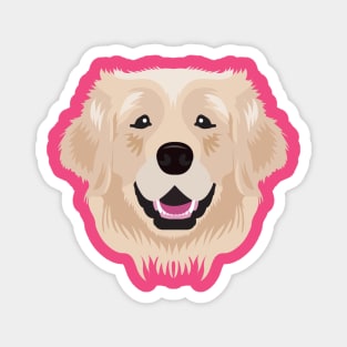 Golden Retriever Magnet