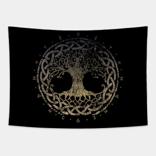 Yggdrasil, Tree of Life Nordic Mythology Tapestry