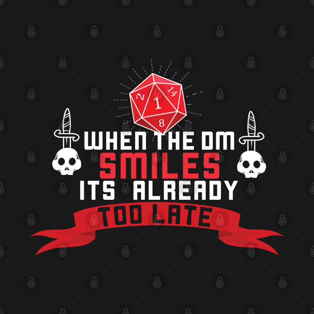 Discover Tabletop Roleplay RPG D20 Board Game DnD Gift - Gamemaster - T-Shirt