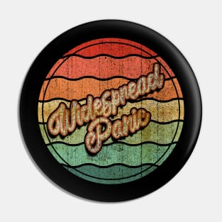 Retro Vintage Widespread Panic Pin